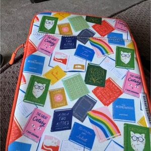 Barnes & Noble Multicolor Book Design Laptop Sleeve